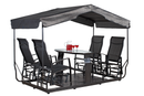 Shelter Logic Sojag Houston 4-seater Garden Glider - Brown