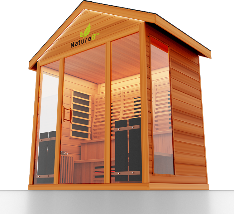 Medical Sauna Nature 8 Plus™ - Outdoor Sauna