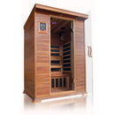 SunRay HL200K Sierra 2 Person Cedar Sauna w/Carbon Heaters