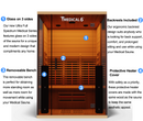 Medical Sauna 6 - Ultra Full Spectrum