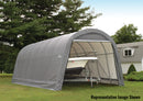 ShelterCoat 15 x 24 ft. Wind and Snow Rated Garage Round Gray STD