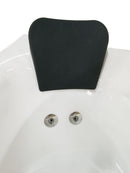 EAGO AM161-R 59" Single Person Corner White Acrylic Whirlpool BathTub