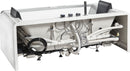 EAGO USA EAGO AM196ETL 6 ft Clear Rectangular Acrylic Whirlpool Bathtub for Two