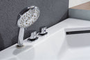 EAGO USA EAGO AM197ETL 5 ft Clear Rounded Corner Acrylic Whirlpool Bathtub for Two