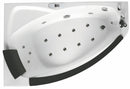 EAGO USA EAGO AM198ETL-R 5 ft Clear Rounded Right Corner Acrylic Whirlpool Bathtub