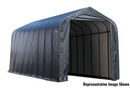 Shelter Logic ShelterCoat 16 x 44 ft. Garage Peak Gray STD