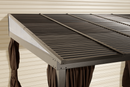 Shelter Logic Sojag Portland Wall Gazebo 10 x 16 Brown