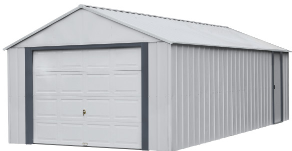 Shelter Logic Arrow Murryhill 12 x 24 Garage, Steel Storage Building, Prefab Storage Shed