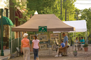 Shelter Logic 10x15 ST Pop-up Canopy, Desert Bronze Cover, Black Roller Bag