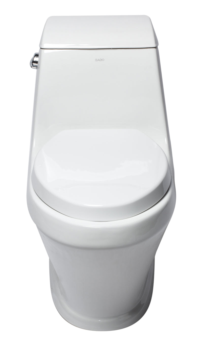 EAGO USA EAGO TB133 Single Flush One Piece Ceramic Toilet