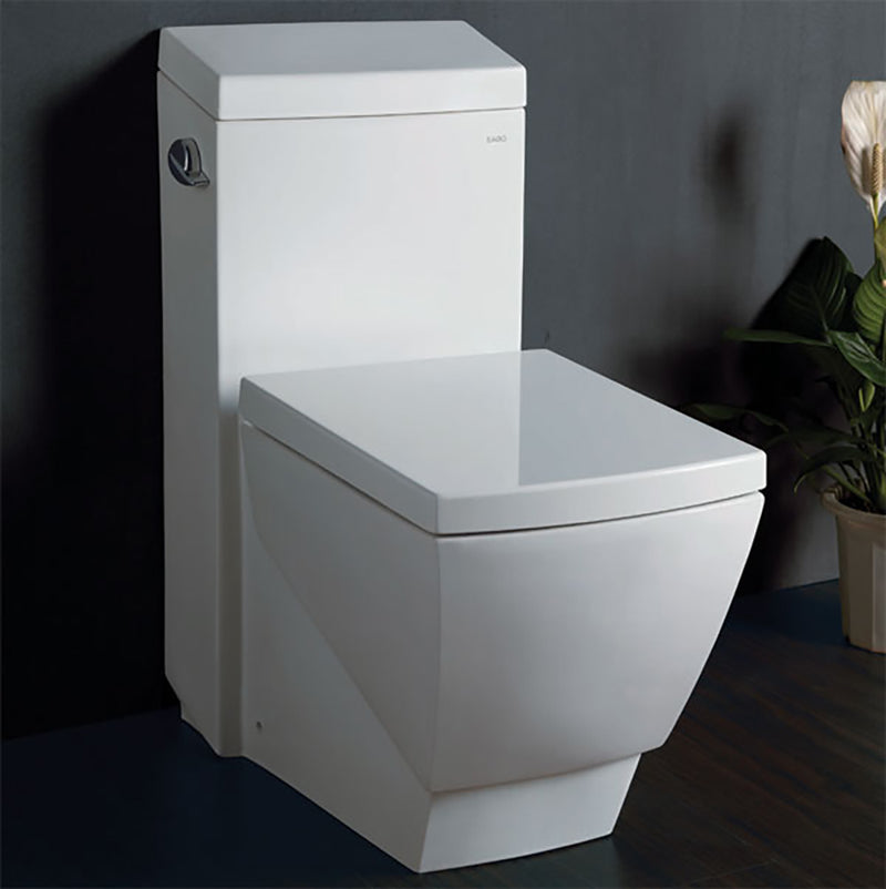 EAGO USA EAGO TB336 Modern One Piece High Efficiency Low Flush Eco Friendly Toilet