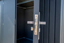 Shelter Logic Denali Steel Storage Shed, 8 ft. x 5 ft. Anthracite