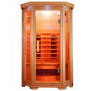 SunRay HL200W Heathrow 2 Person Hemlock Sauna w/Ceramic Heaters