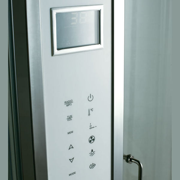 Athena WS-13, 2Person-Walk In Steam Shower