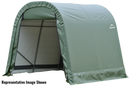 Shelter Logic ShelterCoat 10 x 8 ft. Wind and Snow Rated Garage Round Green STD