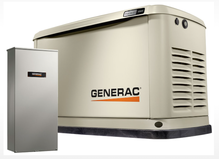 Generac 14/14 kW Air-Cooled Standby Generator, Alum Enclosure, 200 SE (not CUL)