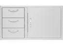 Blaze 39 Inch Access Door and Triple Drawer Combo