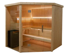 Almost Heaven Nordic Cut-Corner 6-Person Indoor Sauna