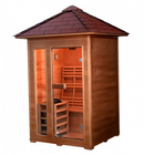 SunRay Bristow 2-Person Outdoor Traditional Sauna w/Window