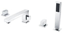 ANZZI Vernal 2-Handle Deck-Mount Roman Tub Faucet