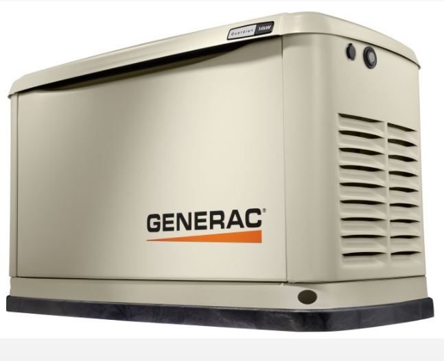Generac 20/17 kW Air-Cooled Standby Generator, Aluminum Enclosure - 3Ø