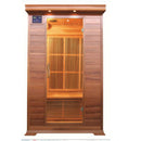 SunRay HL200K1 Cordova 2 Person Cedar Sauna w/Carbon Heaters/Vertical Heater Panels
