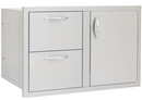 Blaze 32 Inch Access Door & Double Drawer Combo
