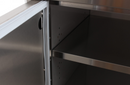 Blaze Stainless Steel Enclosed Dry Storage Cabinet with Shelf