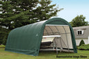 ShelterCoat 15 x 20 ft. Wind and Snow Rated Garage Round Green STD
