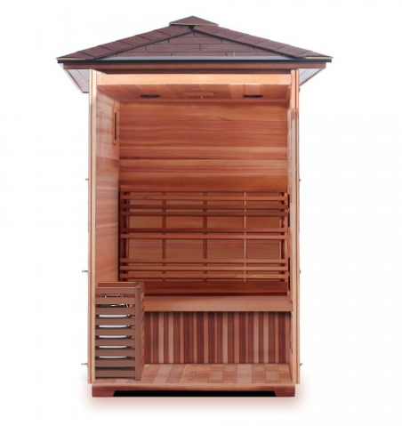 SunRay Bristow 2-Person Outdoor Traditional Sauna w/Window