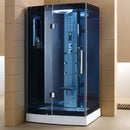 Mesa WS-300A, 1Person Walk In Steam Shower-Blue Glass