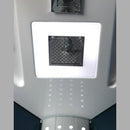 Mesa WS-302A, 1Person Corner Steam Shower-Blue Glass