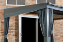 Shelter Logic Sojag Pompano 10x14 wall gazebo - grey