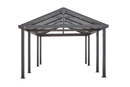Shelter Logic Sojag Samara 12 ft x 20 ft Dark Grey Carport