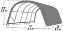 Run-In Shelter 12 x 20 ft.