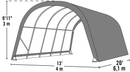 Run-In Shelter 13 x 20 ft.