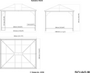 Shelter Logic Sojag Sumatra 10'x12' gazebo