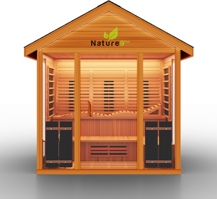 Medical Sauna Nature 9 Plus™ - Outdoor Sauna