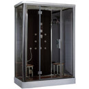 Platinum DZ956F8  2 Person Steam Shower-Black