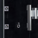 Platinum DZ961F8L  2 Person Steam Shower- Black