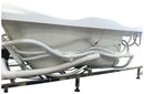EAGO USA EAGO AM124ETL-L 6 ft Left Corner Acrylic White Whirlpool Bathtub for Two