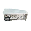 EAGO USA EAGO AM198ETL-L 5 ft Clear Rounded Left Corner Acrylic Whirlpool Bathtub