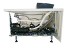 EAGO USA EAGO AM198ETL-R 5 ft Clear Rounded Right Corner Acrylic Whirlpool Bathtub
