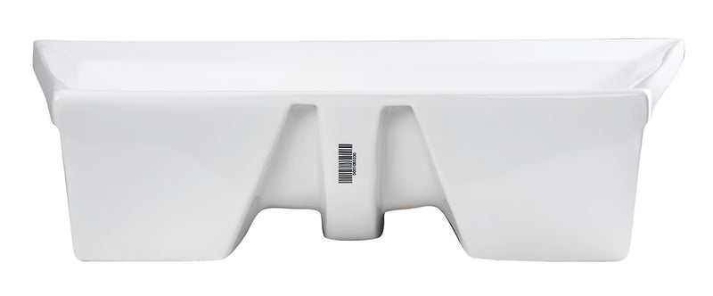 EAGO USA EAGO BA142 28" White Rectangular Porcelain Bathroom Sink with Overflow