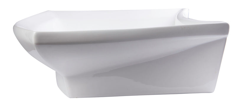 EAGO USA EAGO BA142 28" White Rectangular Porcelain Bathroom Sink with Overflow