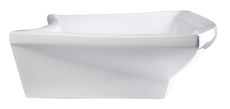 EAGO USA EAGO BA142 28" White Rectangular Porcelain Bathroom Sink with Overflow