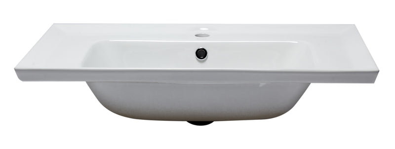 EAGO USA EAGO BH003 White Ceramic 32"x19" Rectangular Drop In Sink