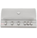 Blaze 40 Inch 5-Burner LTE Gas Grill with Rear Burner and Built-in Lighting System