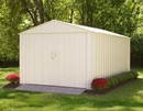 Shelter Logic Commander 10 x 15 ft. Steel Storage Building Eggshell