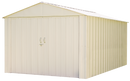 Shelter Logic Commander 10 x 15 ft. Steel Storage Building Eggshell